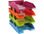 Bandeja sobremesa exacompta plastico arlequin set de 4 unidades colores surtidos - 1