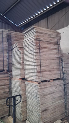 Bandejas de madera para prefabricados de hormigón
