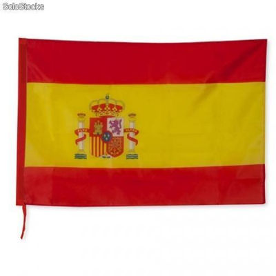 Bandera de España con escudo y vaina