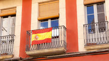 Bandera España con escudo 100*70 cms