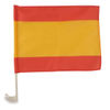 Bandera España con palo, para coche