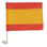 Bandera España con palo, para coche - 1