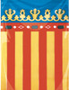 Bandera plast. Suelta 53X80 c.valenciana, 100