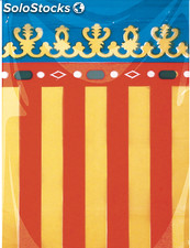 Bandera plast. Suelta 53X80 c.valenciana, 100