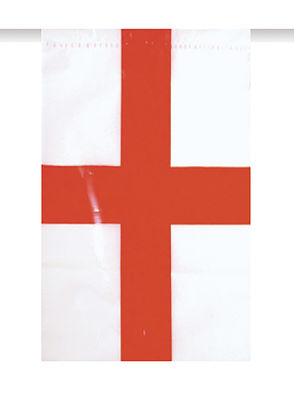 Bandera plastico cristiana, 50 mts