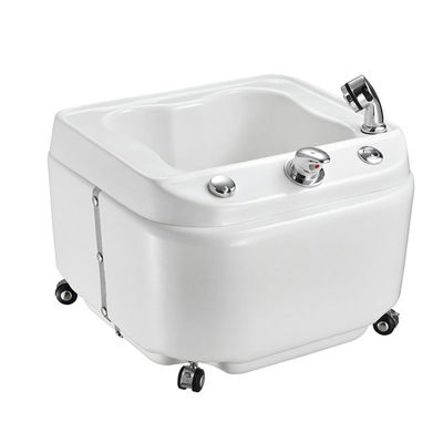 Bañera de hidromasaje para pies: Con chorro de agua ajustable, iluminación LED y