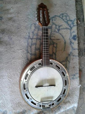 Banjo de 8 cordas + elétrico Afinação em cavaco/banjo ou Bandolin + 4 apostilas