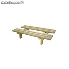 banquette ancestrale double longueur 2 m