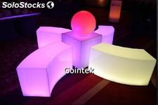 Bar Möbel Led Beleuchtung Bank, glühend Led Stühle für Veranstaltungen