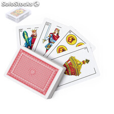 Baraja española con números grandes - 50 cartas - Abubu