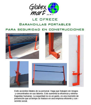 Barandillas portátiles de seguridad