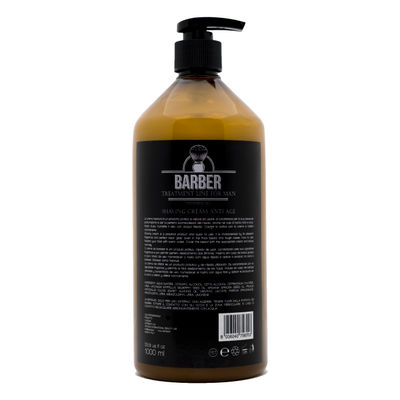 Barber shaving cream 1000 ml, olio di mirtillo, terre d&#39;hermes
