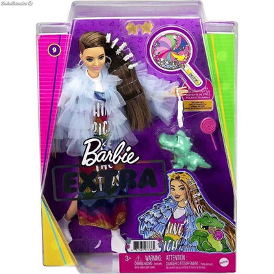 Barbie Extra Vestido Arcoiris - Foto 4