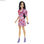 Barbie Fashionista Morena con Vestido de Flores - 1