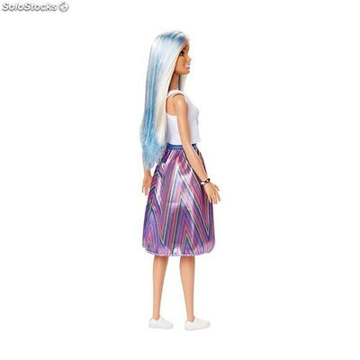 Barbie Fashionistas con Mechas Azules - Foto 4