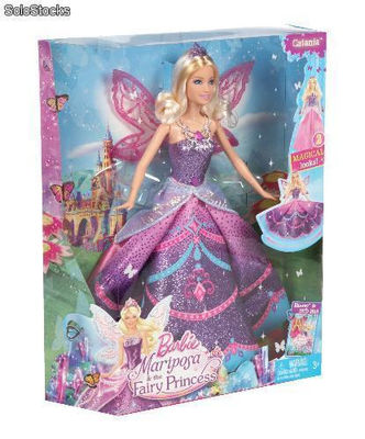 Barbie - Princesa Catania con falda y alas desplegables (Mattel - Foto 2