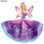Barbie - Princesa Catania con falda y alas desplegables (Mattel - Foto 5