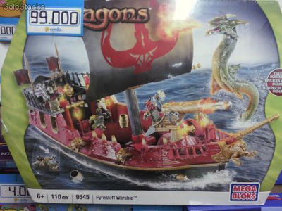 barcos piratas megablocks
