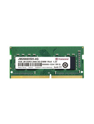 Barette mémoire pour pc portable transend DDR4 jm (JetRam) 8GB 2666 MHz so-dimm