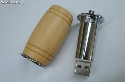 Baril usb flash drive 4G/ 8G bois mémoire carte pendrive livrer de l&#39;usine 03