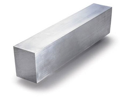 Barra de aluminio cuadrada