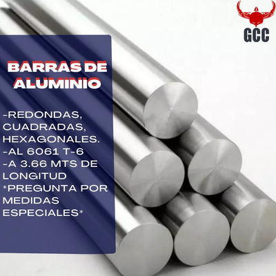 Barras aluminio