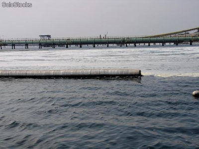 Barrera de contención marina de uso permanente. - Foto 2