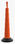 Barricada vial plástica naranja 117 cm de alto sin reflejantes - 1