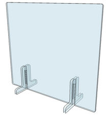 barrière de protection plexiglas
