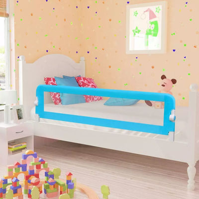Barrières de lit pour enfants 150 x 42 cm Bleu