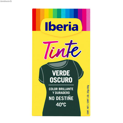 Barwnik do ubrań Tintes Iberia 40º C Ciemna zieleń