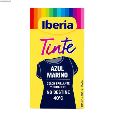 Barwnik do ubrań Tintes Iberia Granatowy 40º C