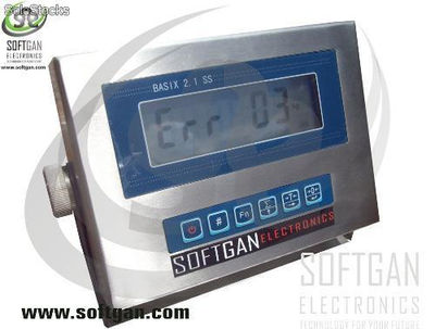 Bascula electronica de barras portatil ganaderas o industriales softgan - Foto 2