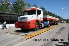 Basculas gama SRL. Balanzas camioneras Modelo San Lorenzo