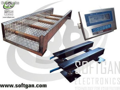 Basculas ganaderas electronicas portatil de barras softgan - Foto 2