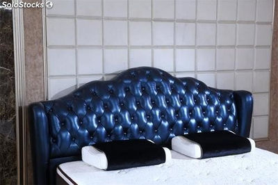 Base cama americana cabecero tapizado camas tapizadas mod TR901 - Foto 3