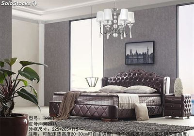 Base cama americana cabecero tapizado camas tapizadas TR901