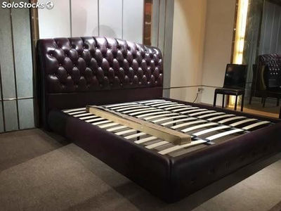 Base cama americana espaldar tapizado camas tapizadas TR910