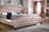 Base cama americana espaldar tapizado camas tapizadas TR913 - 1