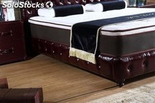 Base cama americana vintage cabecero tapizado camas tapizadas TR905