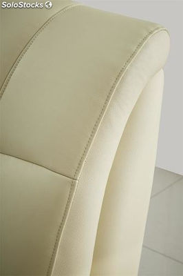 Base cama con cabecero tapizado camas tapizadas en cuero modelo TR112 - Foto 3