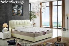 Base cama con cabecero tapizado camas tapizadas en cuero modelo TR113