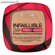 Base de Maquillage en Poudre L&#39;Oreal Make Up Infallible 24H Fresh Wear (9 g)