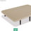 Base tapizada 3D Airfresh | Color beige : Tamaño - 105 x 190 cm, Patas - 25 cm - Foto 3