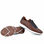 Baskets pour homme 100% cuir extra confortable tabac lo - Photo 3
