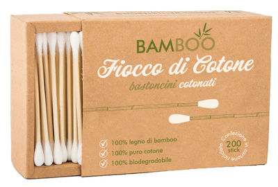 Bastoncino classico per uso igienico in bambù