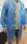 Bata Desechable Azul PP Con Velcro Sin Bolsillo - SpunBond 30GSM - Foto 2