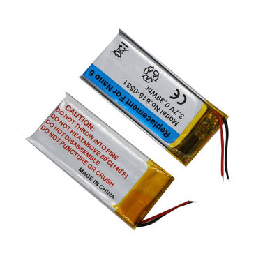 Batería 3.7V Li-polímero recargable 616-0531 para iPod Nano 6 6th 110mAh - Foto 2