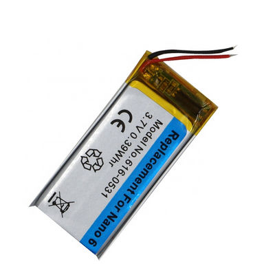 Batería 3.7V Li-polímero recargable 616-0531 para iPod Nano 6 6th 110mAh - Foto 4