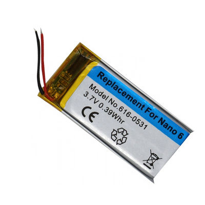 Batería 3.7V Li-polímero recargable 616-0531 para iPod Nano 6 6th 110mAh - Foto 5